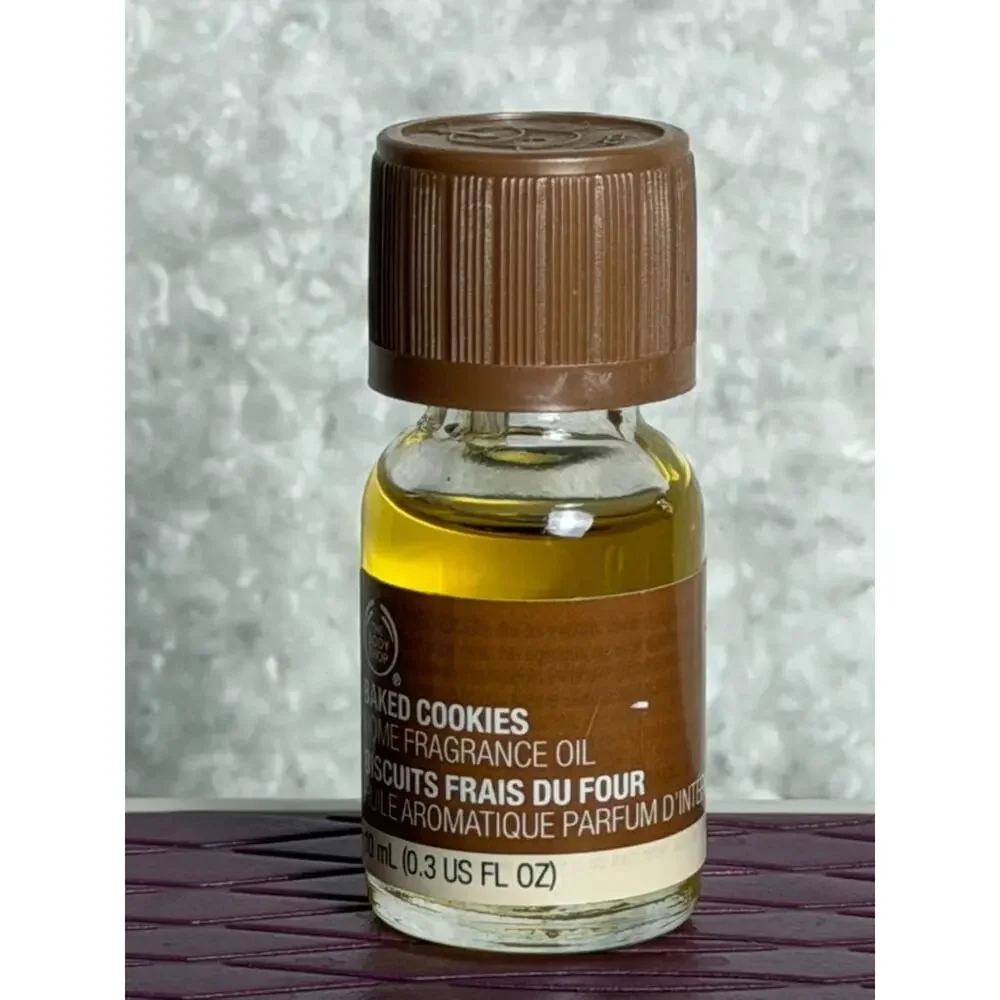 The Body Shop BAKED COOKIES Home Fragrance Oil 10mL New - Discontinued